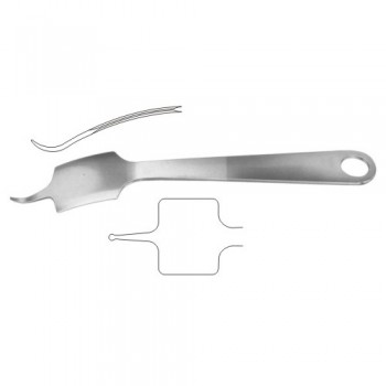 Verbrugge-Muller Bone Lever Stainless Steel, 25.5 cm - 10" Blade Width 65 mm